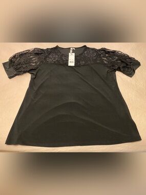 NY Collection Blouse Top Size XL Women’s New With Tags